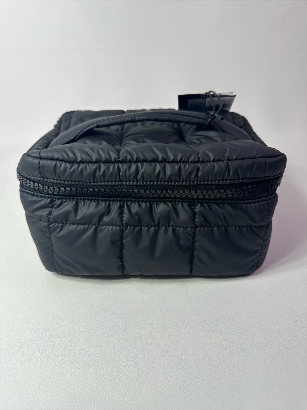 SET!! NEW VEE COLLECTIVE MED PORTER TOTE & PORTER VANITY MATT BLACK - Picture 9 of 11